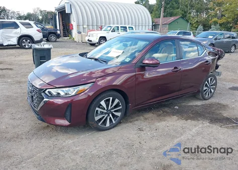 2025 Nissan Sentra Sv из США, поврежденный, VIN 3N1AB8CV4SY221939